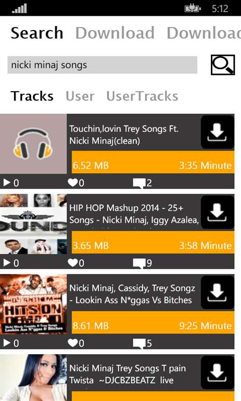 Powermp3 Music Player Screenshots 1