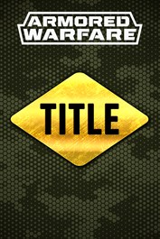 Armored Warfare - Titre de joueur : Maréchal - Fondateur