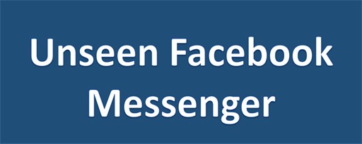 Unseen for Facebook Messenger marquee promo image