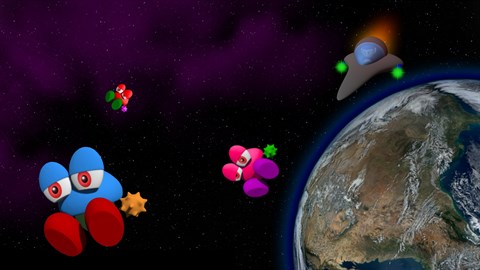 Evil Shrooms from Outer Space