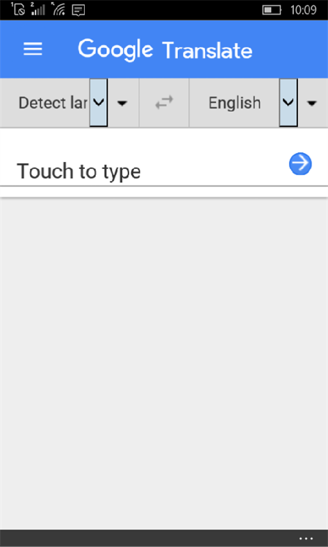 Google Translate Metro Screenshots 1