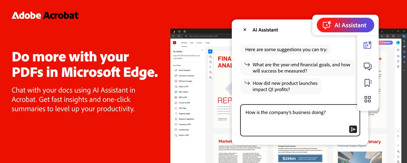 Adobe Acrobat: PDF edit, convert, sign tools
