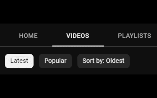 Sort By: Oldest