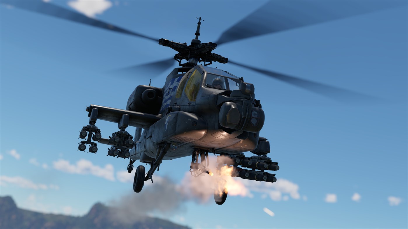 #6. War Thunder - Greek AH-64A Apache (Windows) Podle: Gaijin Distribution Kft