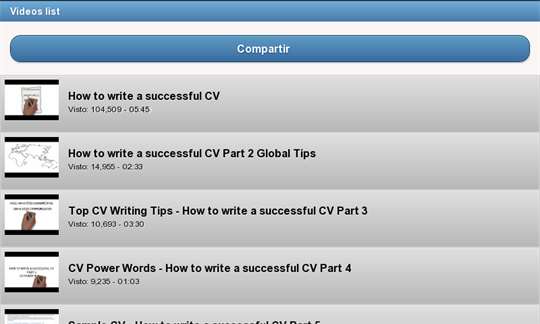 How to make a CV screenshot 4