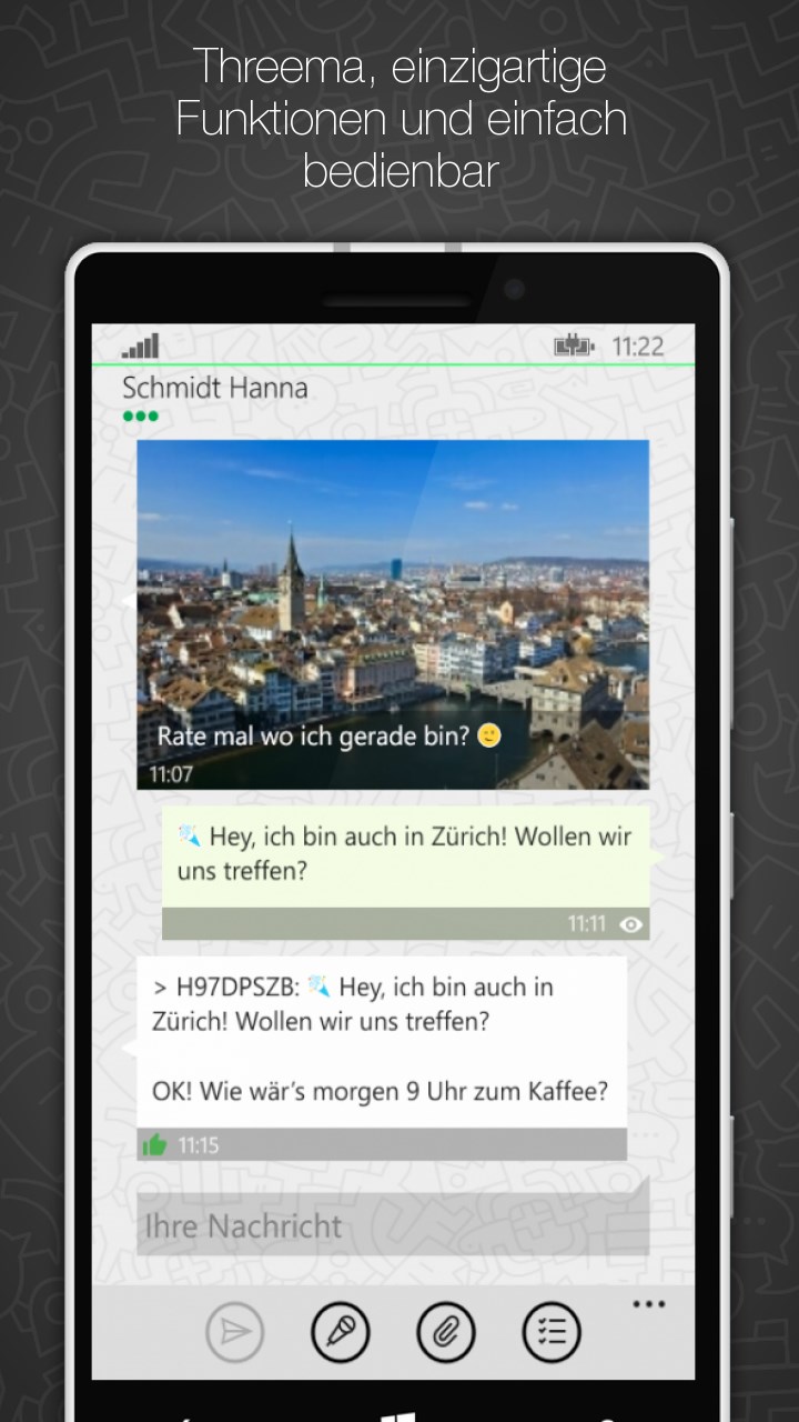 Threema Screenshot