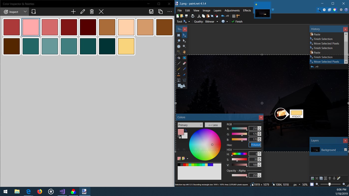#3. Color Inspector & Palettes (Windows) โดย: Hereafter2