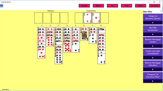 freecell game solver