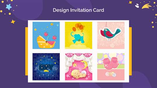 Baby Shower Invitation Card for Windows 10 PC free 