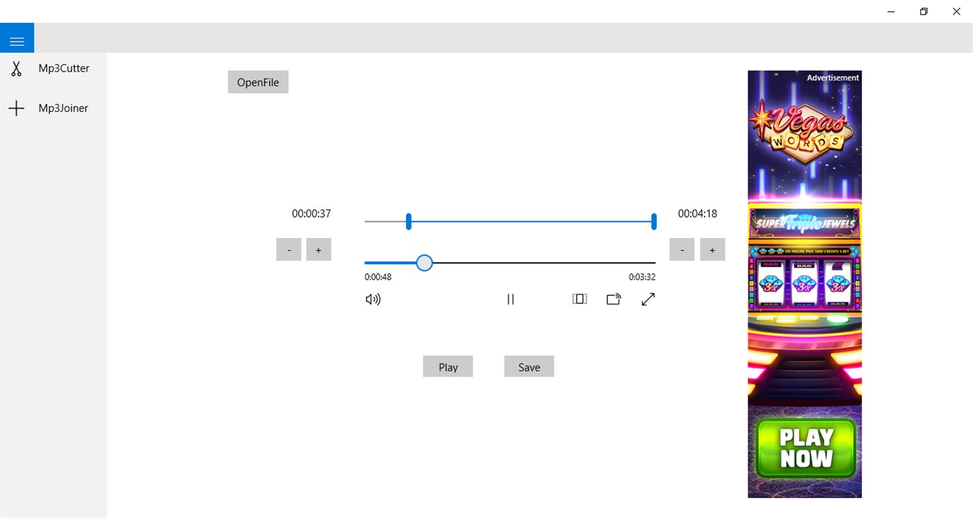 #1. MP3 Cutter for Windows 10 (Windows) 来自: mtwus