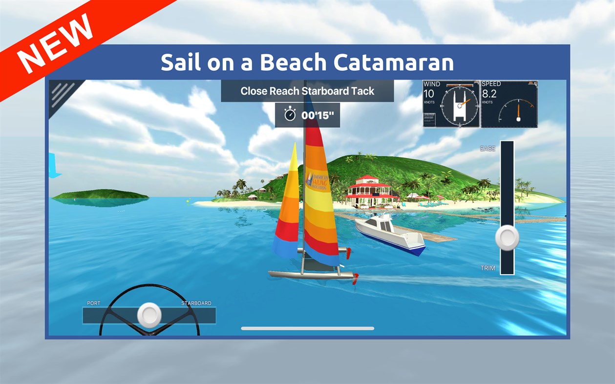 #5. ASA's Sailing Challenge (Windows) By: American Sailing Association