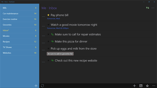 TaskQuik for Windows 10 screenshot 4