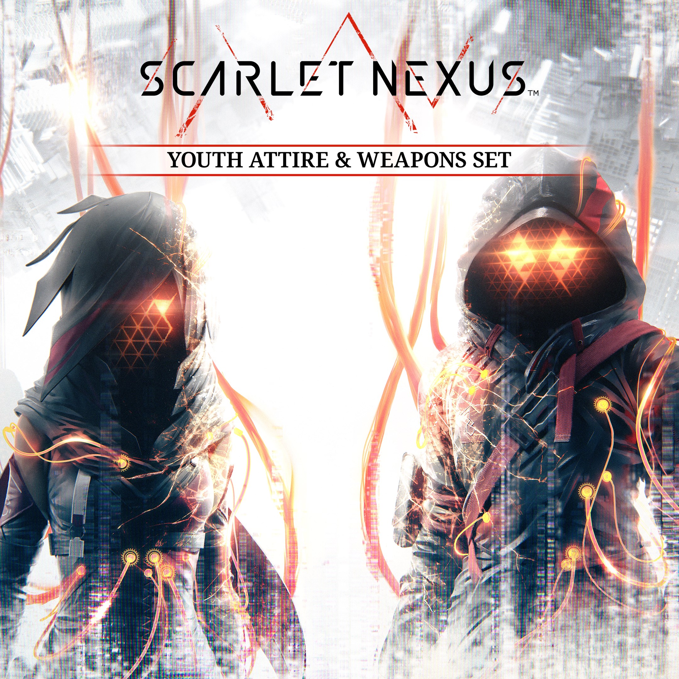 SCARLET NEXUS Youth Attire & Additional Weapons Set