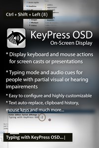 KeyPress OSD