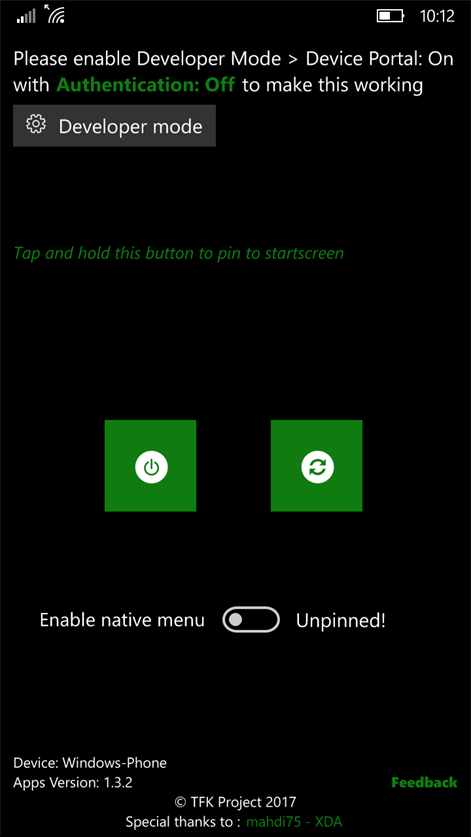 Power Options Screenshots 2