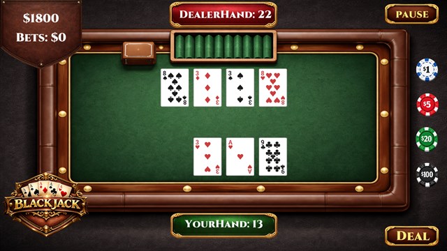 Blackjack Club - Casino Simulator screenshot 1