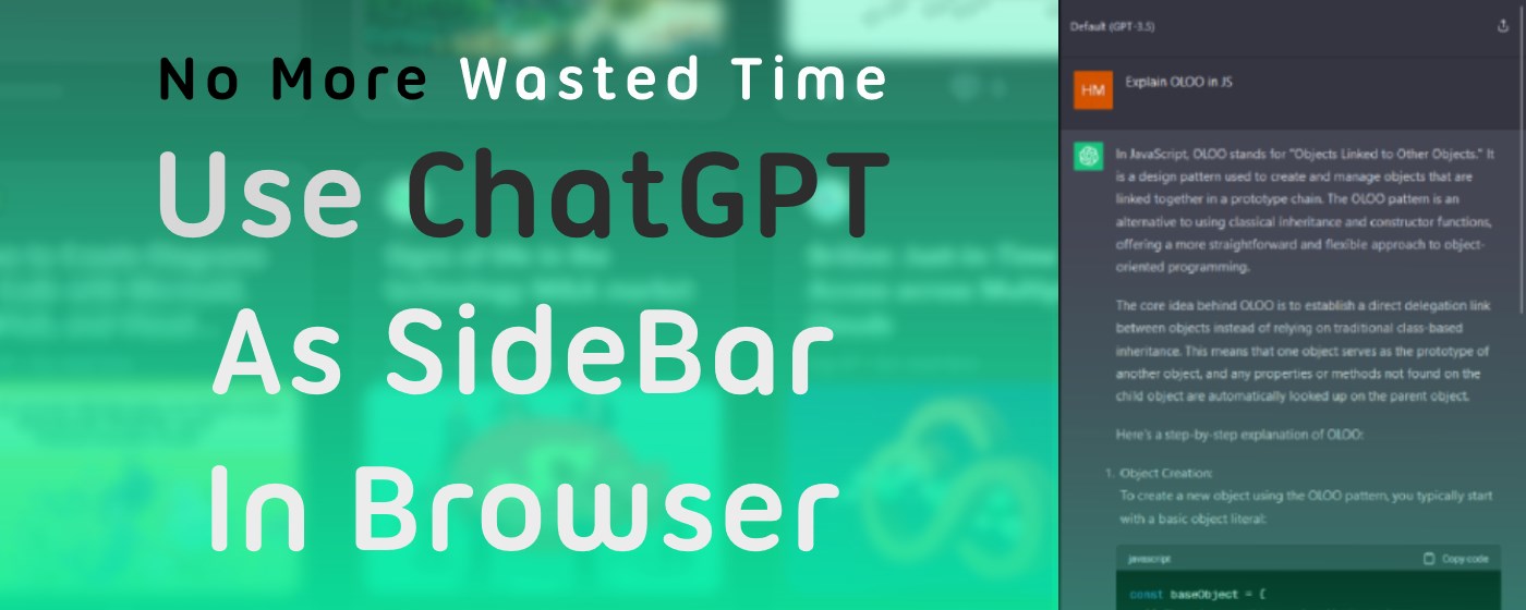 ChatGPT Sidebar for msEdge promo image