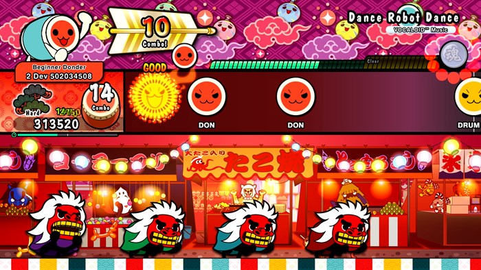 Taiko no Tatsujin: The Drum Master! VOCALOID™ Music Pack — скриншот 3