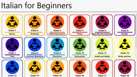 Learn Italian for Beginners Screenshots 1