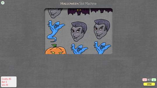 Halloween Slot Machine screenshot 1