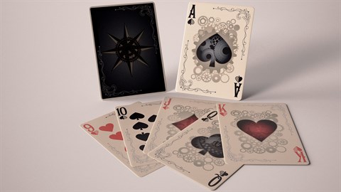 Cartas de la baraja del Steampunk