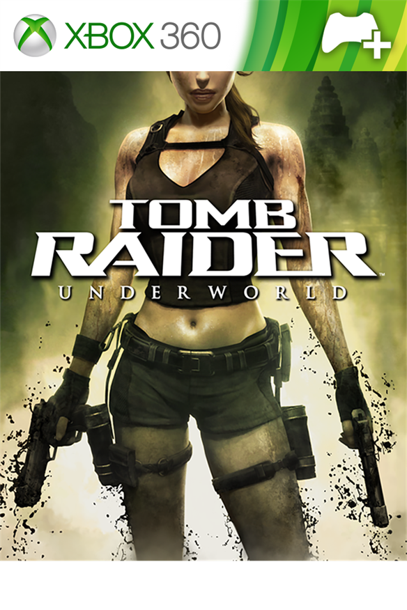 Tomb Raider Underworld Beneath the Ashes Xbox Series X|S and Xbox One cover art