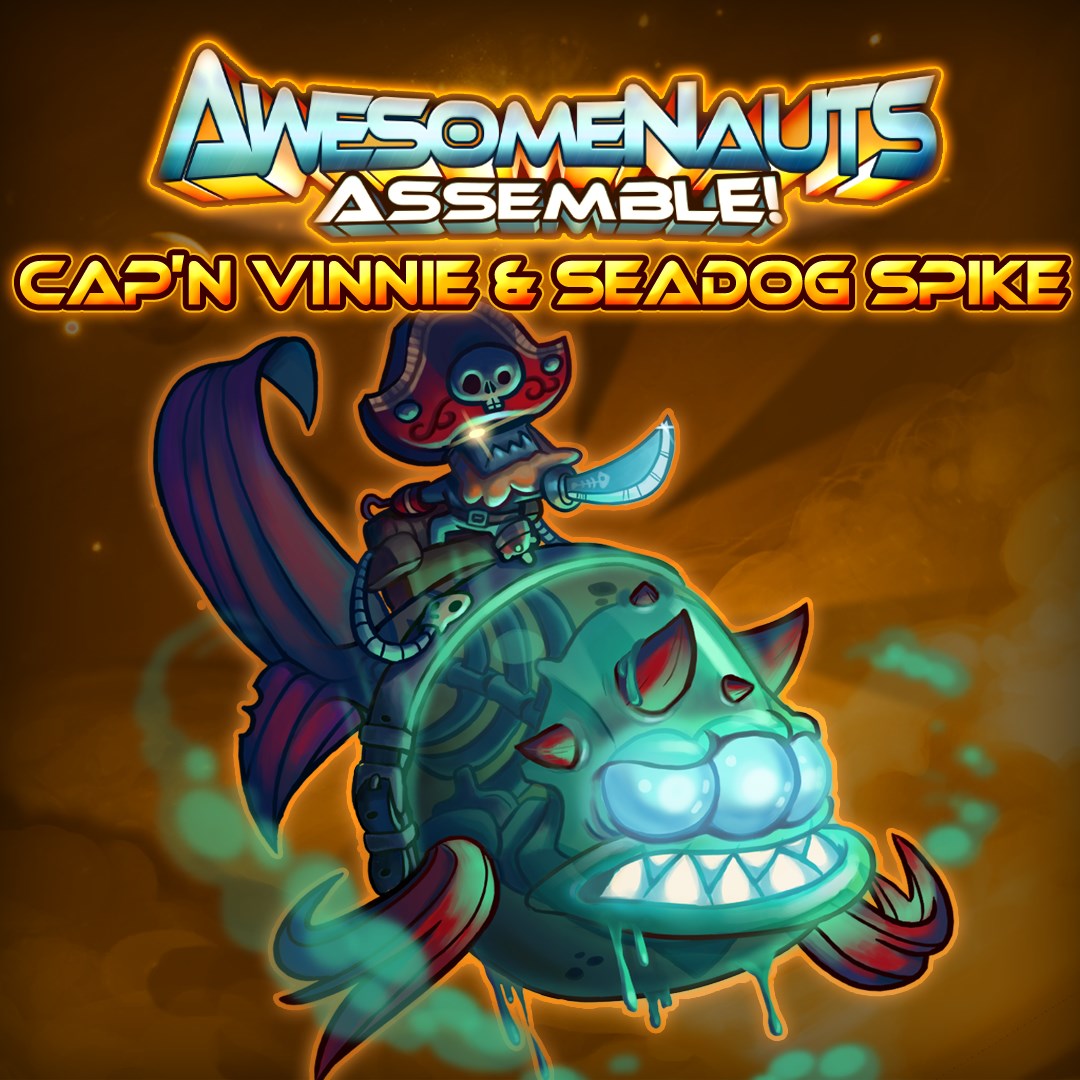 Cap'n Vinnie & Seadog Spike - Awesomenauts Assemble! Skin