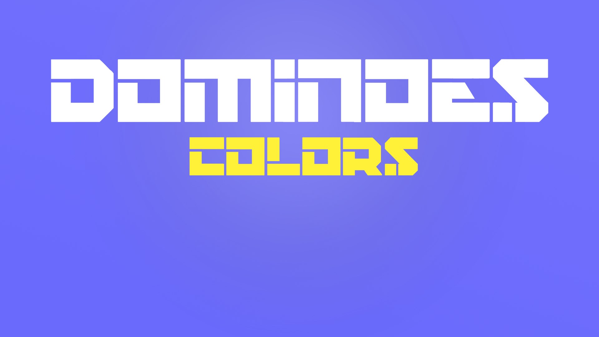 Dominoes Colors
