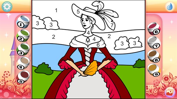 Pretty Princess Coloring Book + — 8