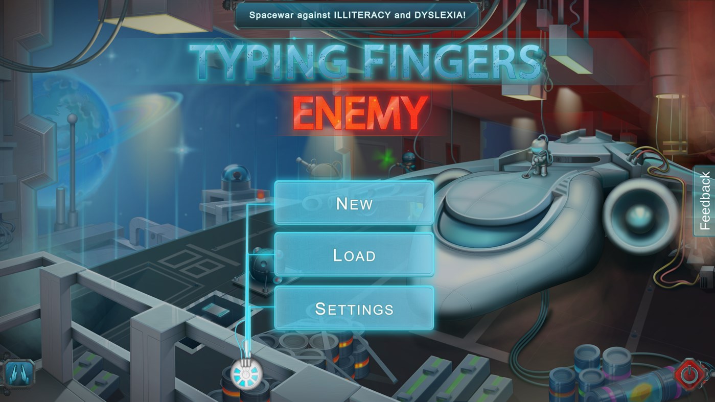 #1. Typing Fingers - Enemy (Windows) 由: Marek Ledvina