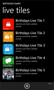 Birthdays + screenshot 7