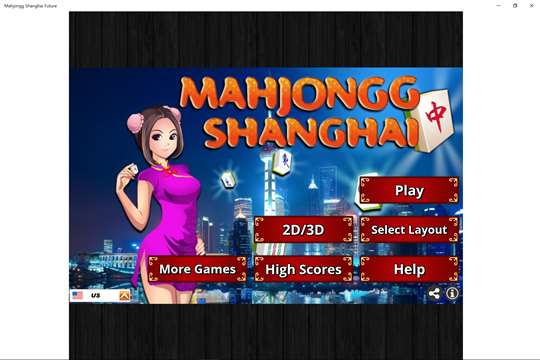 Mahjongg Shanghai Future screenshot 1