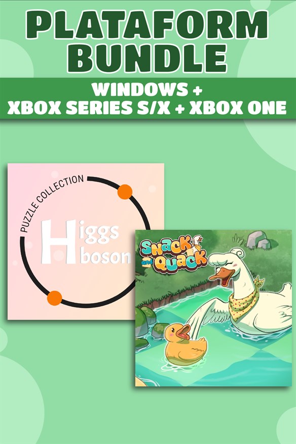 Snack and Quack / Higgs Boson (Bundle) Xbox Series X|S and Xbox One cover art