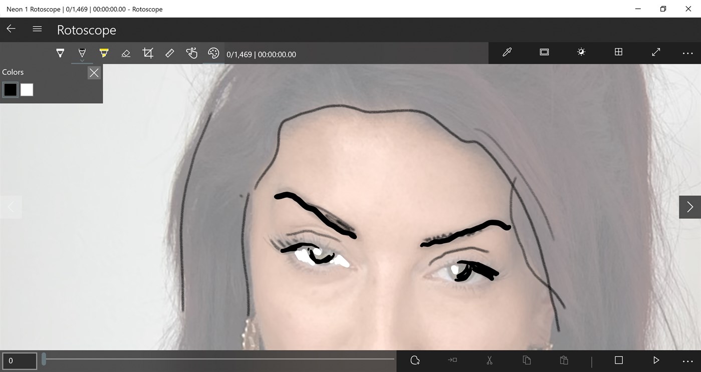 #1. Rotoscope (Windows) Bởi: Michael S. Scherotter