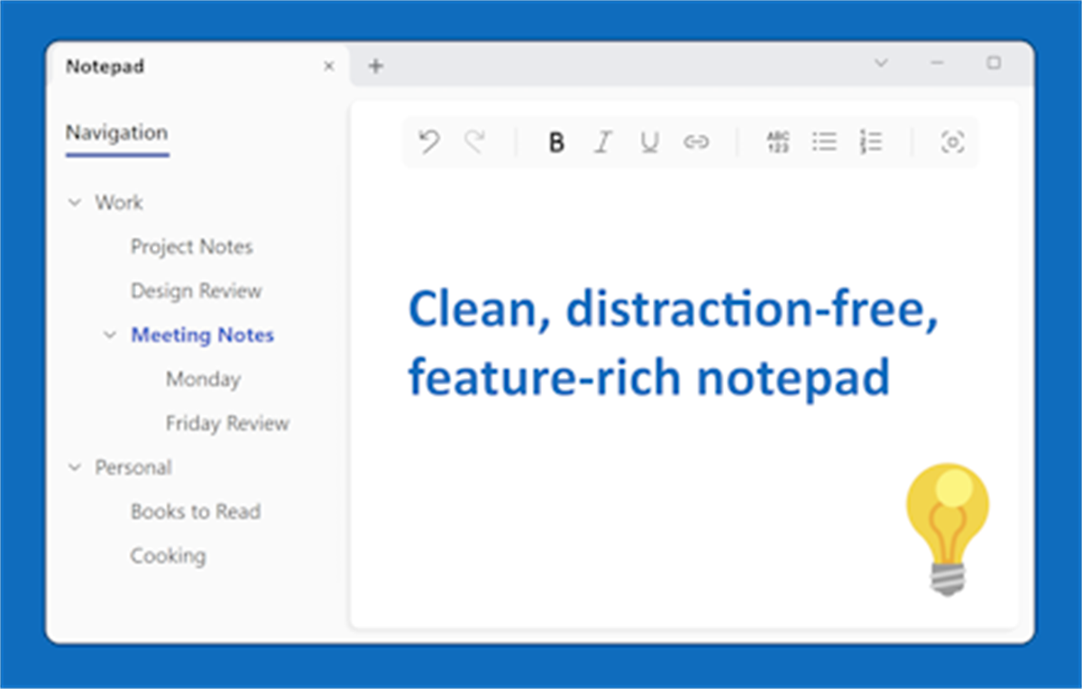 Notes – Quick Tab Notepad