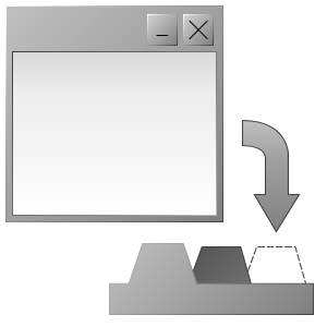 Popup To Tab icon
