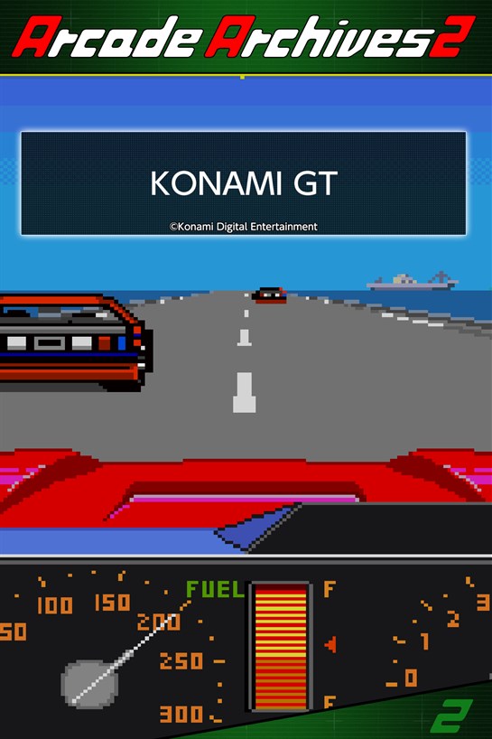 Arcade Archives 2 KONAMI GT 的方塊畫面