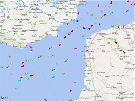 MarineTraffic ship positions Screenshots 1