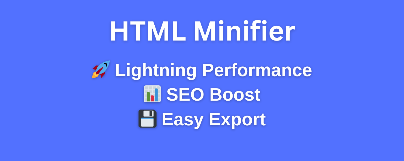 HTML Minifier
