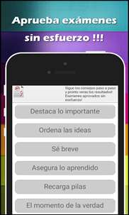 trucos para aprobar examen screenshot 3
