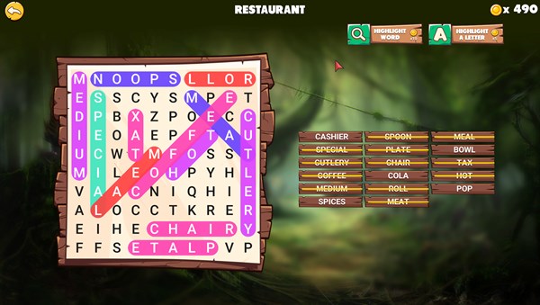 Hidden Words Puzzles : PC — 12