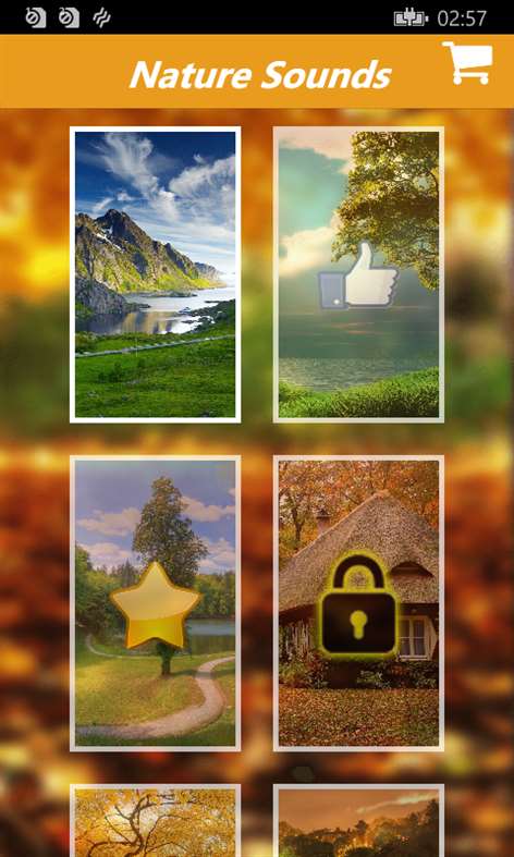 Nature Sounds and White Noise Maker,Nature Scapes Screenshots 2