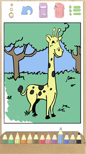 Paint animals: learning game for children screenshot 9