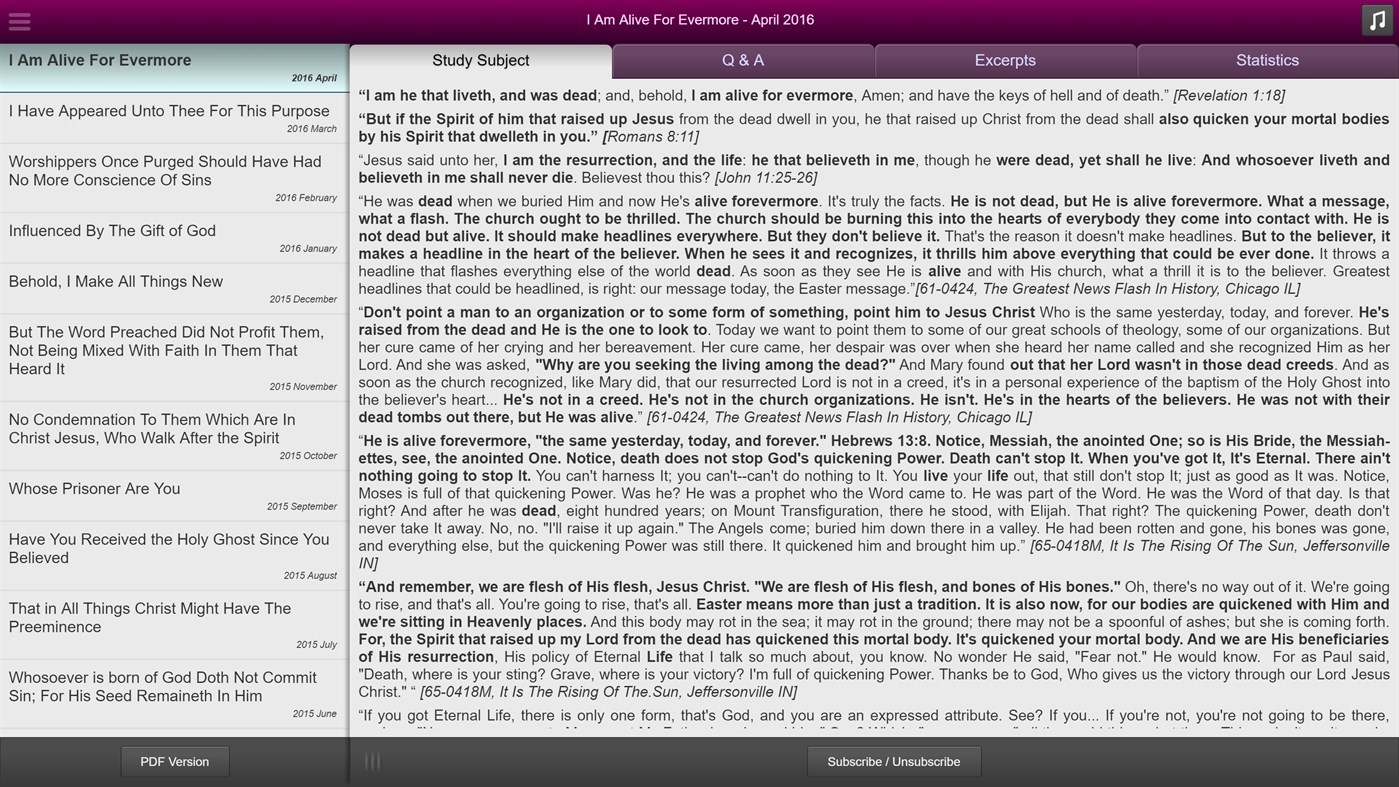 #4. LWB Mobile (Windows) 게시자: Living Word Broadcast - NFP