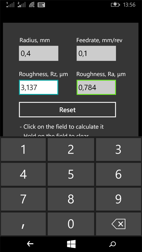 Quick Roughness Calculator Screenshots 2