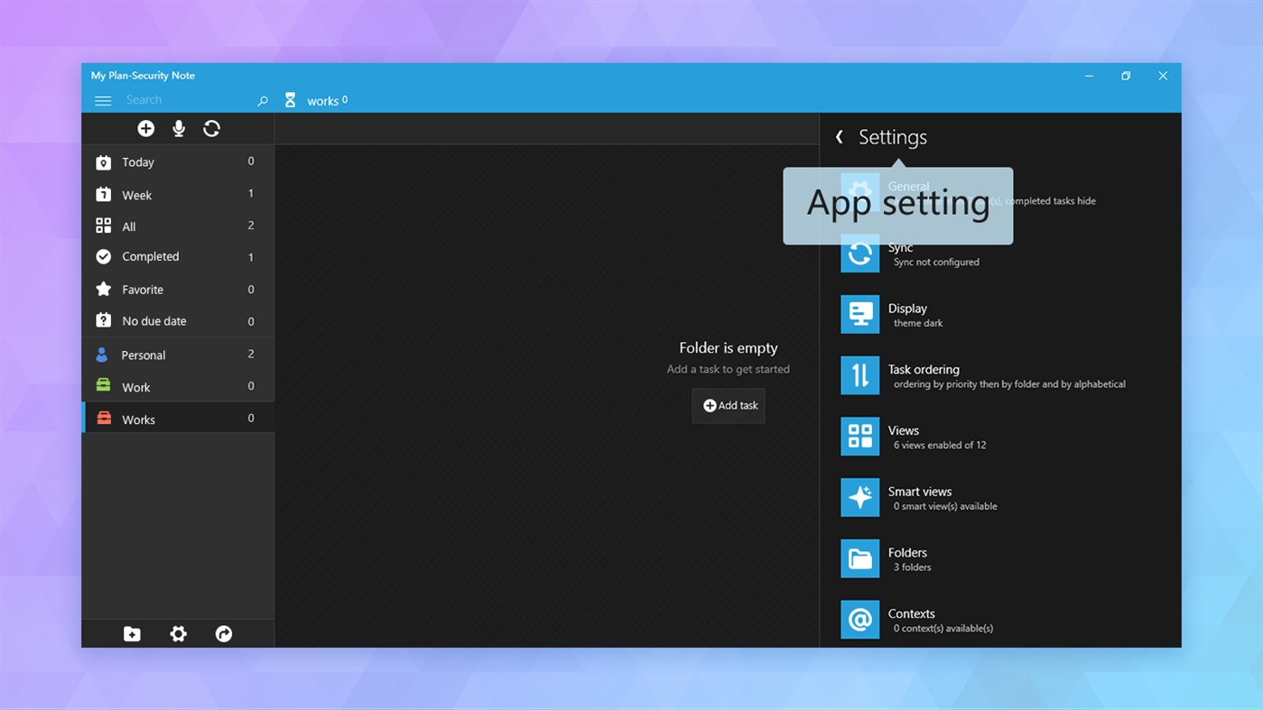#2. 2DO - Tasks, Reminders & To-Do Lists (Windows) Göre: SecurityDevelopment