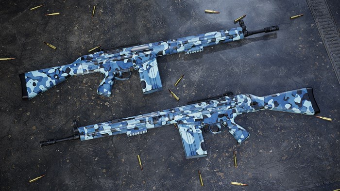 Insurgency: Sandstorm - Midnight Blue Weapon Skin Set — скриншот 3