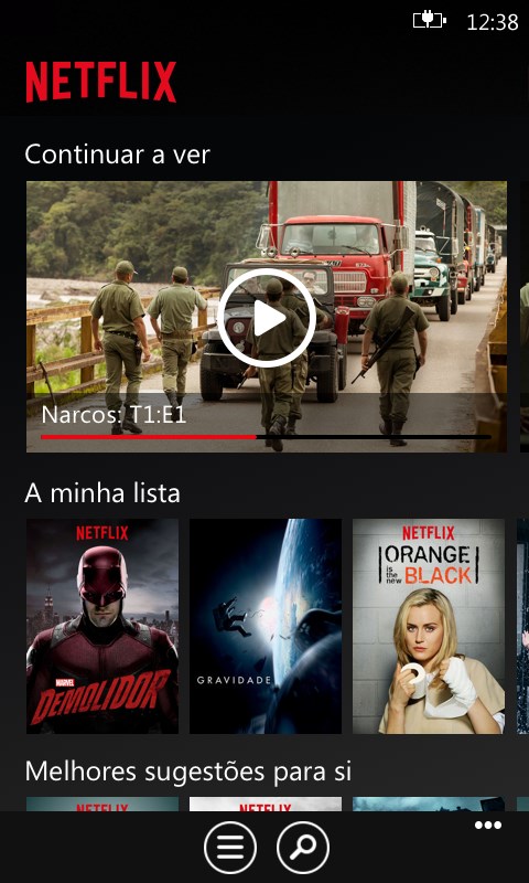 Aplicacao netflix pc