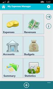 My Expenses Manager screenshot 1