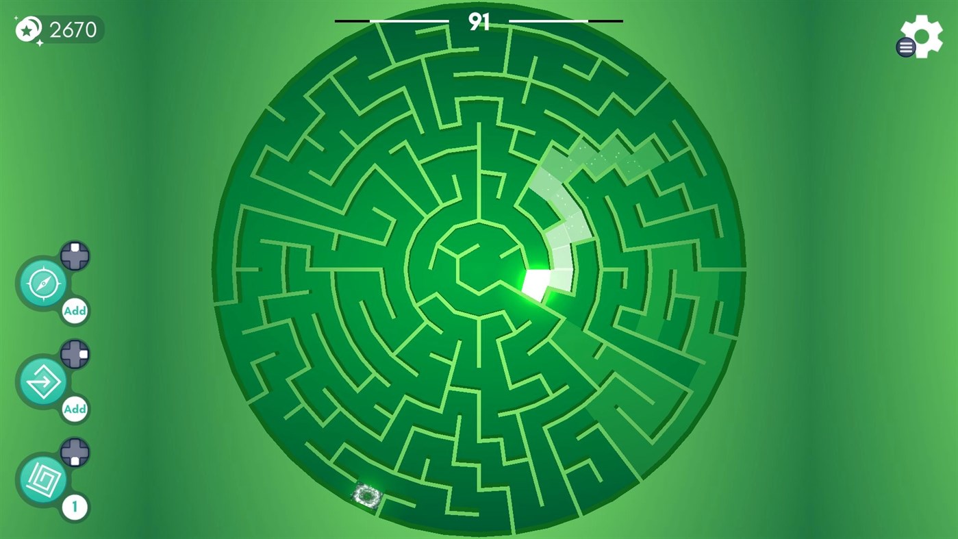 #4. Maze: Path of Light (Windows) 由: QubicGames S.A.